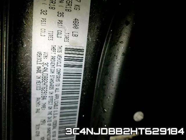3C4NJDBB2HT629184 фото 2