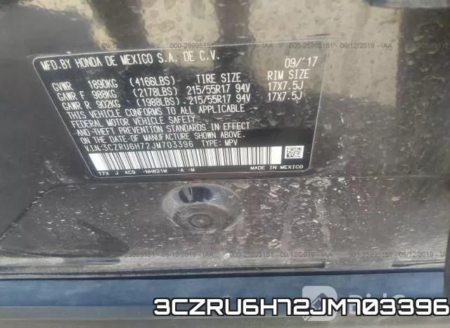 3CZRU6H72JM703396 фото 10