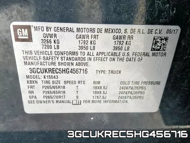 3GCUKREC5HG456716 фото 2