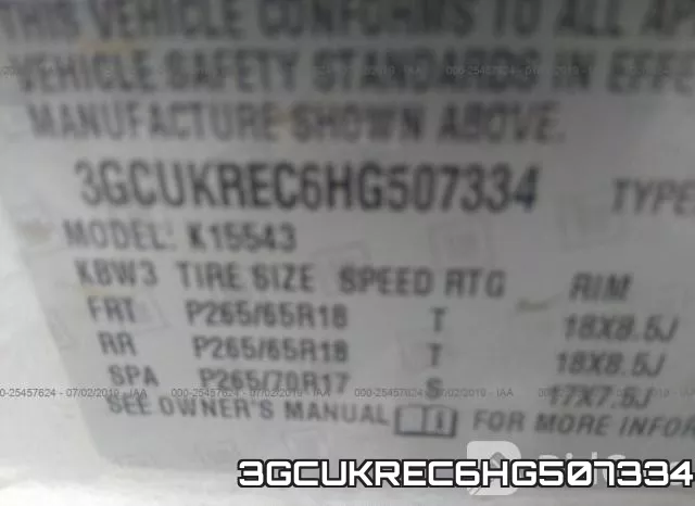 3GCUKREC6HG507334 фото 10