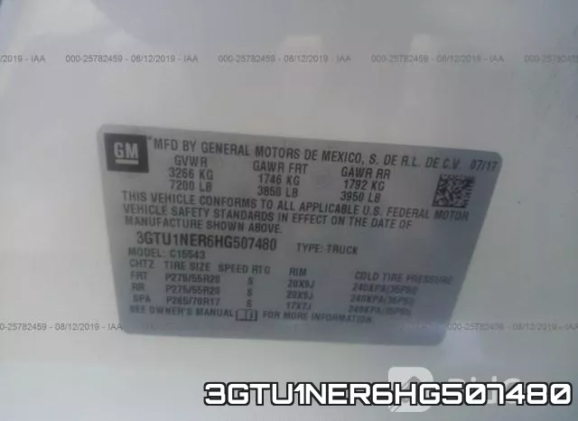 3GTU1NER6HG507480 фото 10
