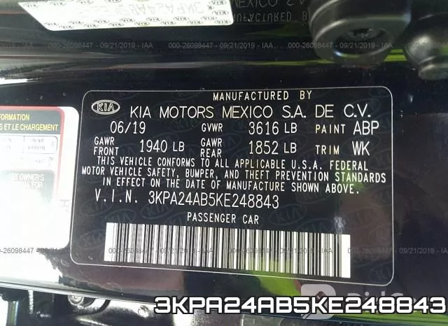 3KPA24AB5KE248843 фото 10