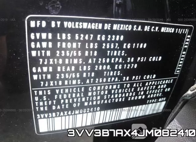3VV3B7AX4JM082410 фото 10