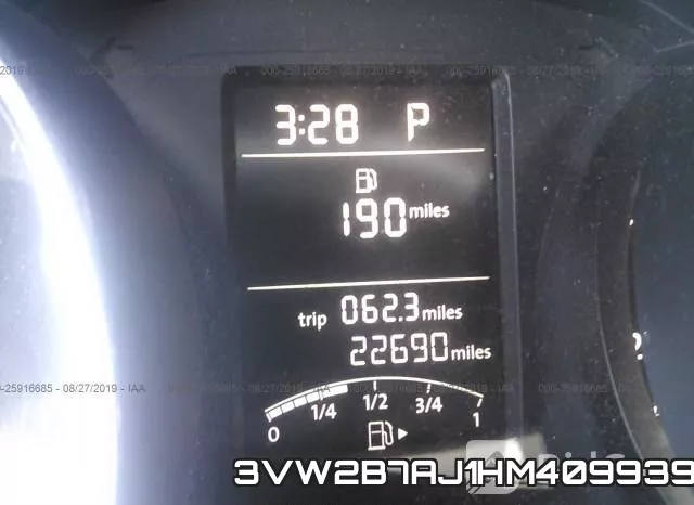 3VW2B7AJ1HM409939 фото 8