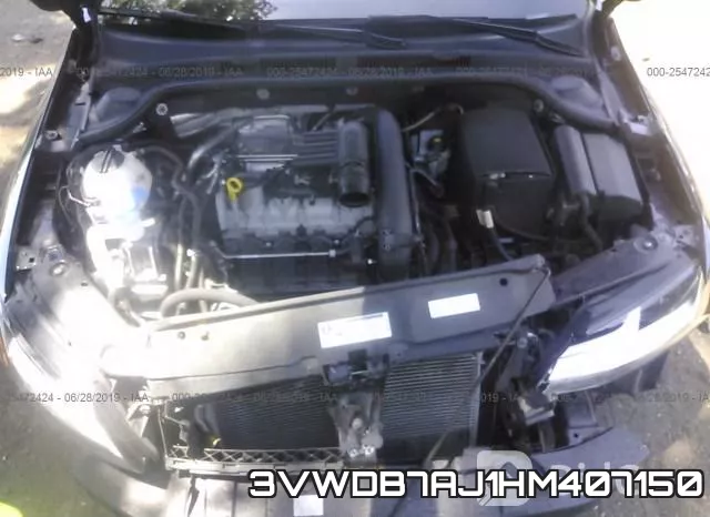 3VWDB7AJ1HM407150 фото 2