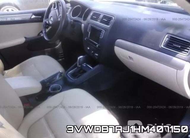 3VWDB7AJ1HM407150 фото 6