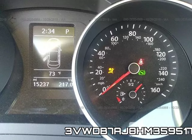 3VWDB7AJ8HM359517 фото 7