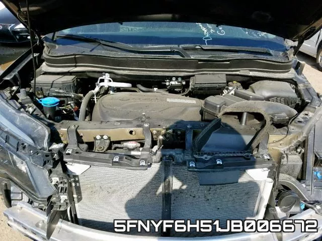 5FNYF6H51JB006672 фото 8