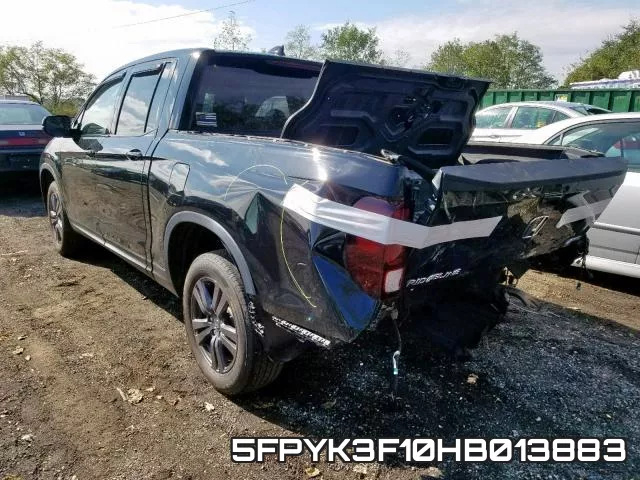 5FPYK3F10HB013883 фото 3