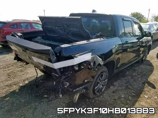 5FPYK3F10HB013883 фото 4