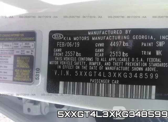 5XXGT4L3XKG348599 фото 10