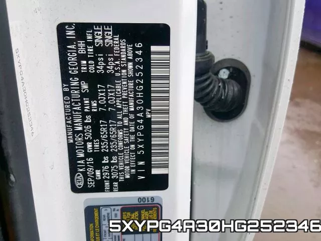 5XYPG4A30HG252346 фото 2
