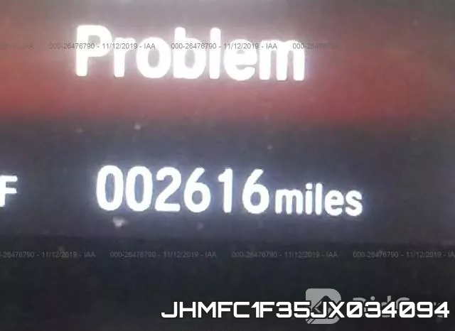 JHMFC1F35JX034094 фото 8