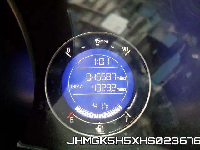 JHMGK5H5XHS023676 фото 9