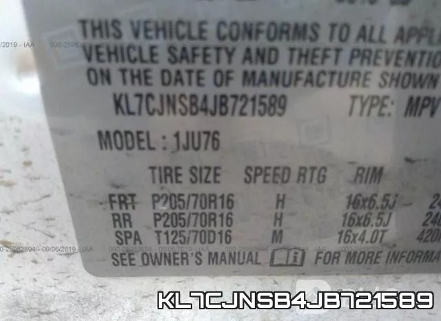KL7CJNSB4JB721589 фото 10