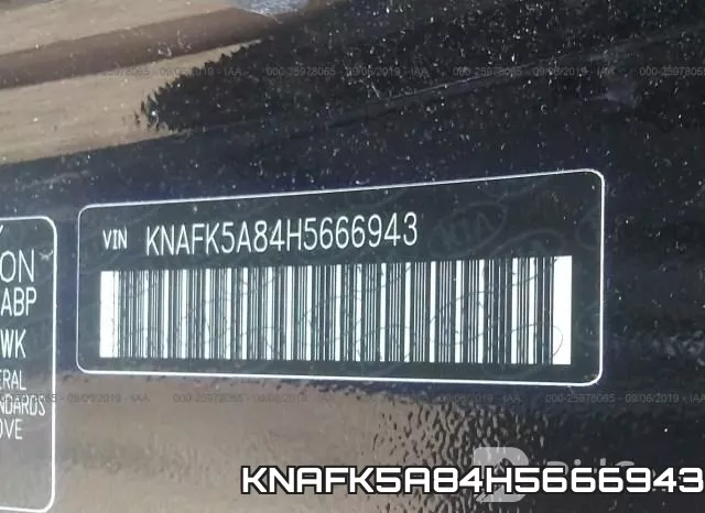 KNAFK5A84H5666943 фото 10