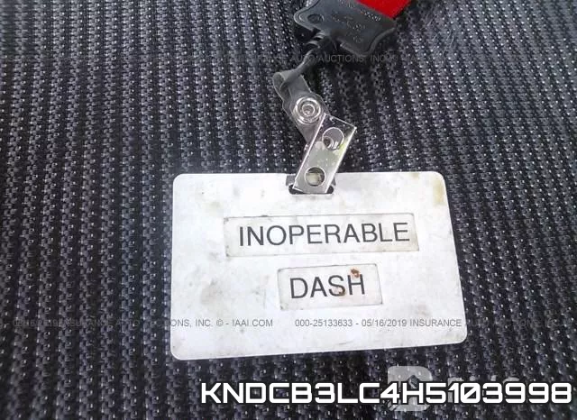 KNDCB3LC4H5103998 фото 8