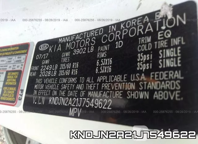 KNDJN2A21J7549622 фото 10