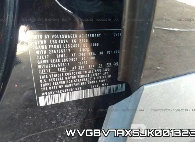WVGBV7AX5JK001323 фото 9