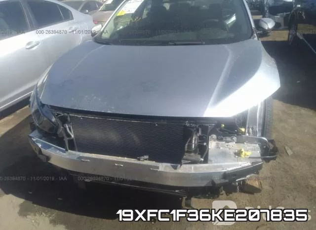 19XFC1F36KE207835 фото 7