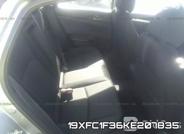 19XFC1F36KE207835 фото 9