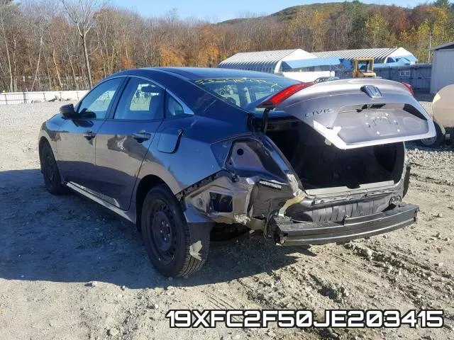 19XFC2F50JE203415 фото 4