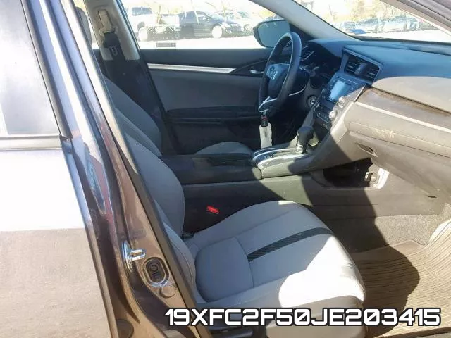 19XFC2F50JE203415 фото 6