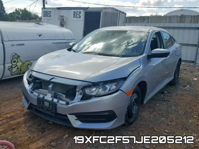 19XFC2F57JE205212 фото 3