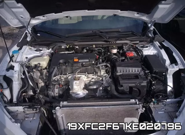 19XFC2F67KE020796 фото 2