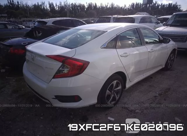 19XFC2F67KE020796 фото 5