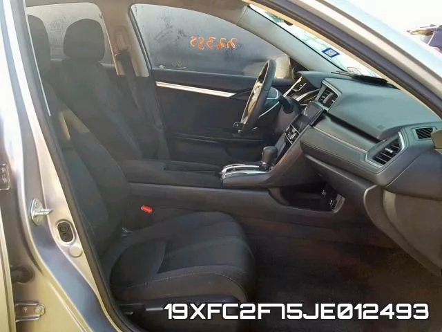 19XFC2F75JE012493 фото 6