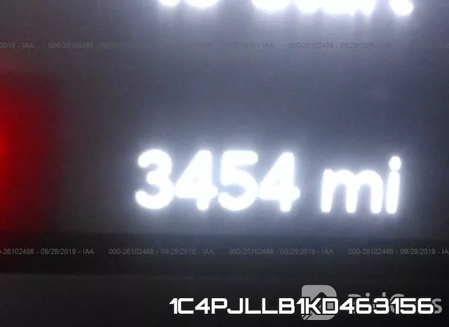 1C4PJLLB1KD463156 фото 8
