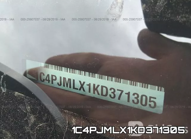 1C4PJMLX1KD371305 фото 10