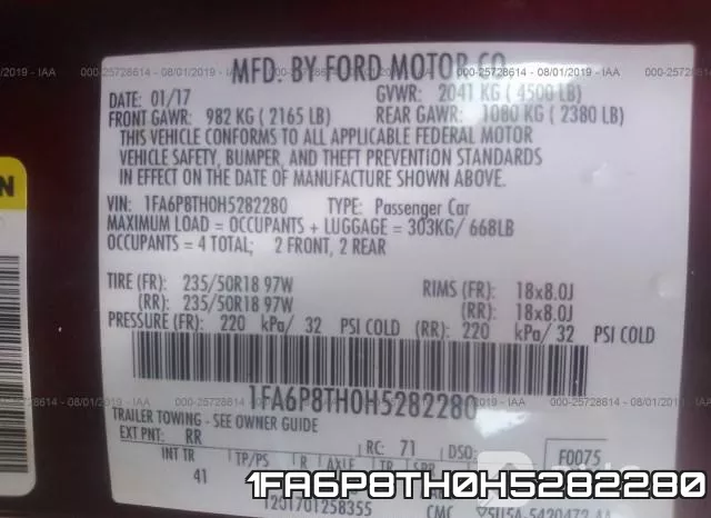 1FA6P8TH0H5282280 фото 10