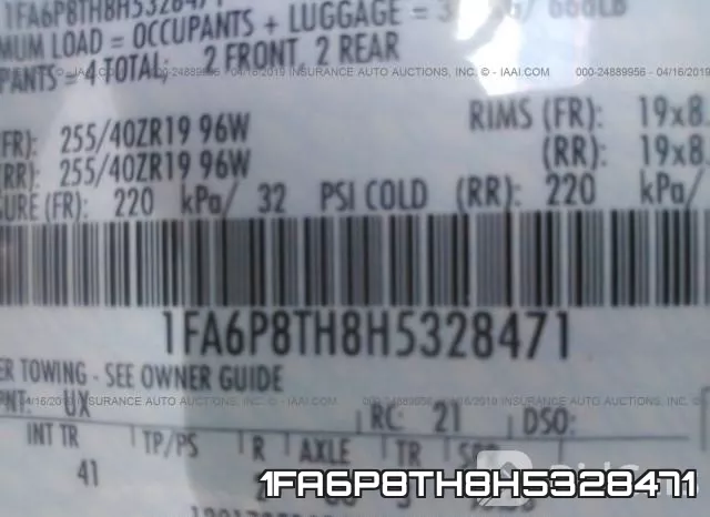 1FA6P8TH8H5328471 фото 10