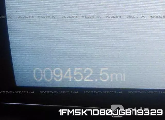 1FM5K7D80JGB79329 фото 7