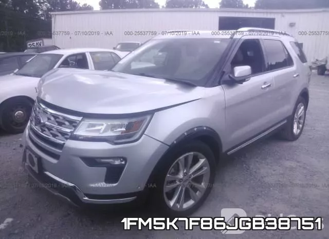 1FM5K7F86JGB38751 фото 3