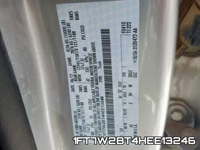 1FT7W2BT4HEE13246 фото 2