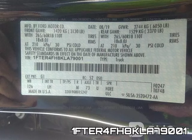 1FTER4FH8KLA79001 фото 10