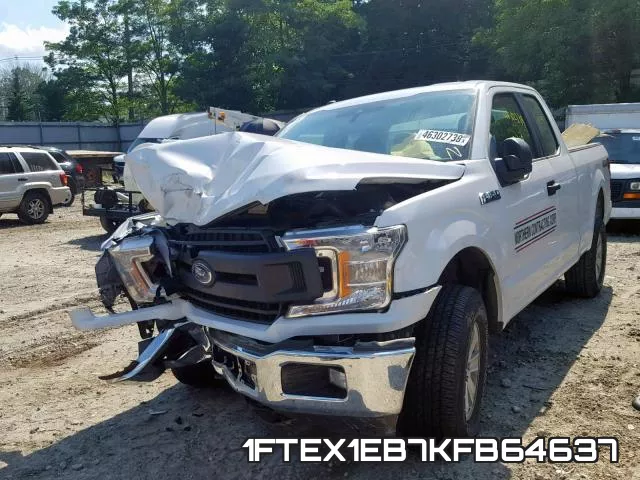 1FTEX1EB7KFB64637 фото 3