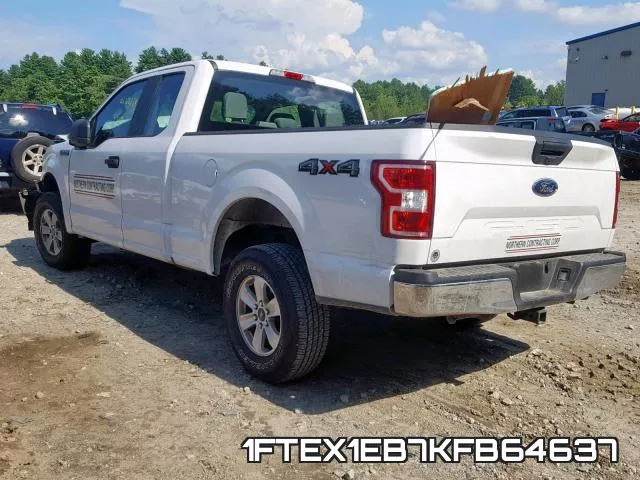 1FTEX1EB7KFB64637 фото 4
