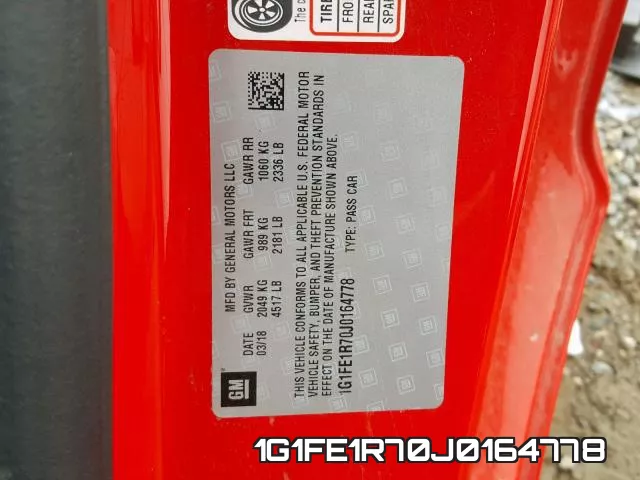 1G1FE1R70J0164778 фото 2