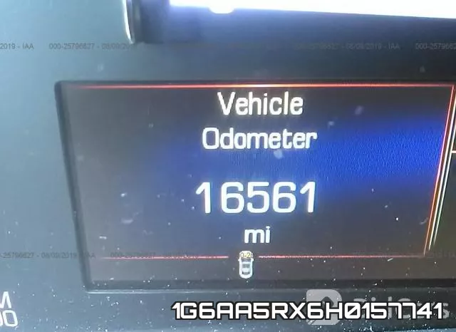 1G6AA5RX6H0157741 фото 8