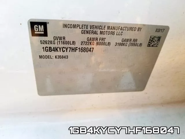 1GB4KYCY7HF168047 фото 2