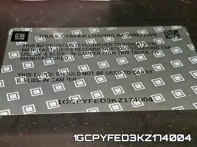 1GCPYFED3KZ174004 фото 2