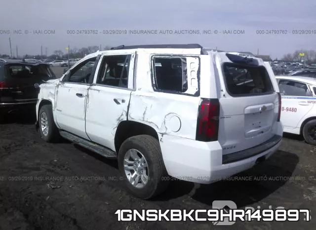 1GNSKBKC9HR149897 фото 4