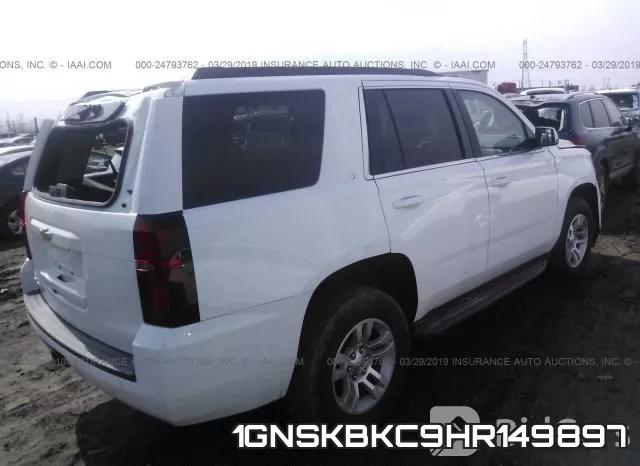 1GNSKBKC9HR149897 фото 5
