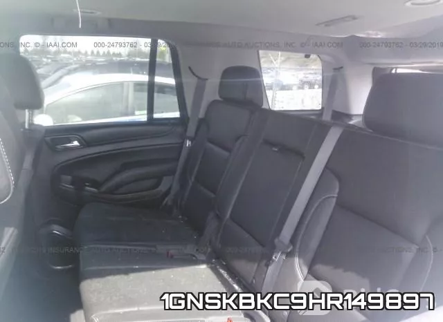 1GNSKBKC9HR149897 фото 9