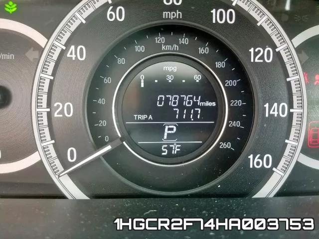 1HGCR2F74HA003753 фото 9