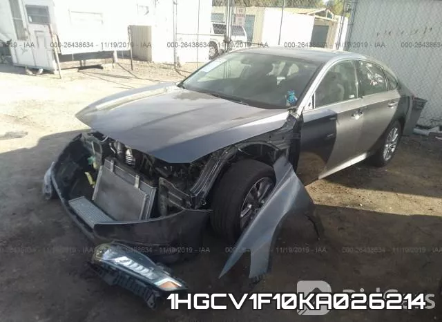 1HGCV1F10KA026214 фото 3